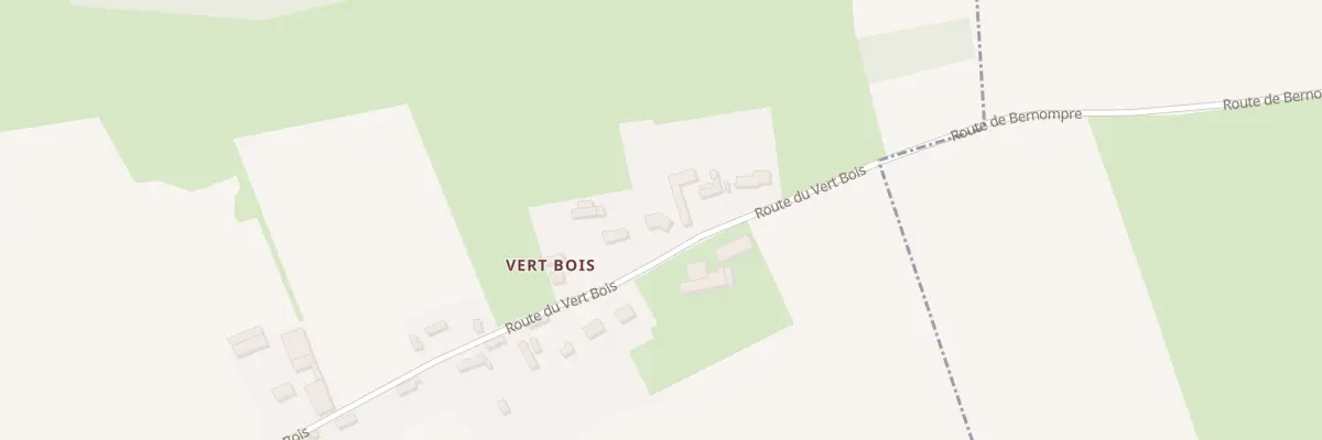 Plan du 6B Rte du Vert Bois à Landes-Vieilles-et-Neuves