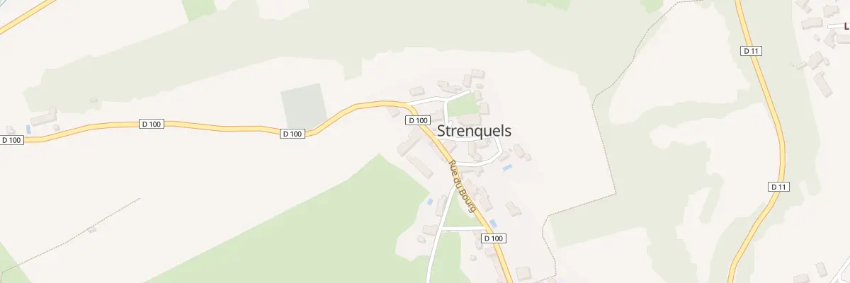 Plan du 5030 Le Bourg à Strenquels