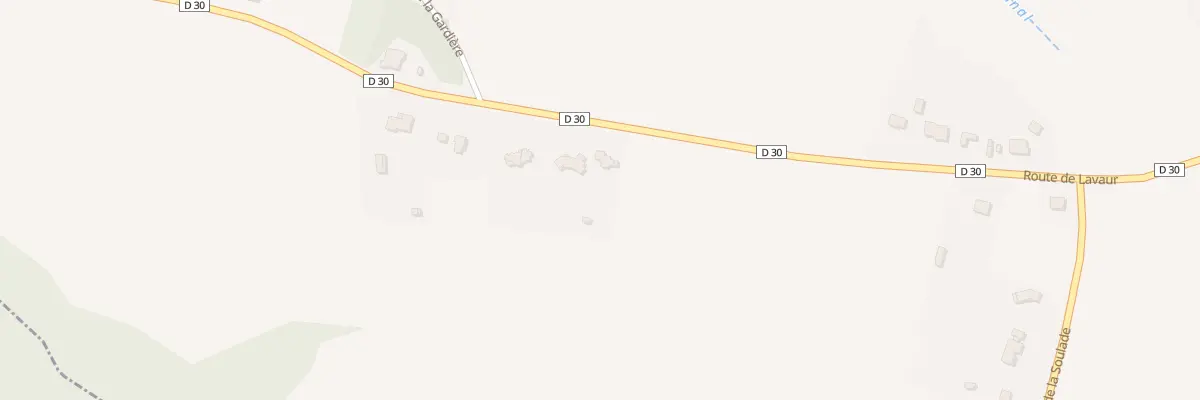 Plan du 70 Rte de Lavaur à Montpitol
