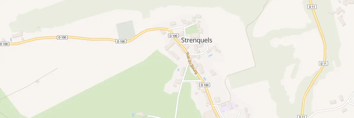 Plan du 5025 Le Bourg à Strenquels