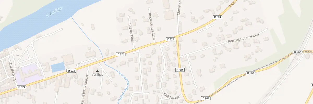 Plan du 42 Cite Fleurie à Varilhes