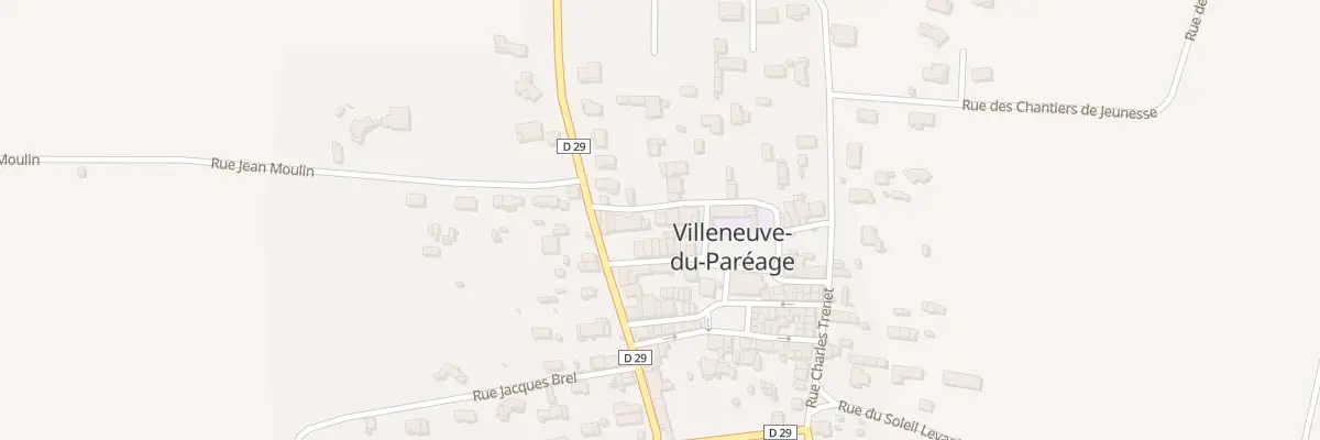 Plan du 5 Rue Louis Pasteur à Villeneuve-du-Paréage