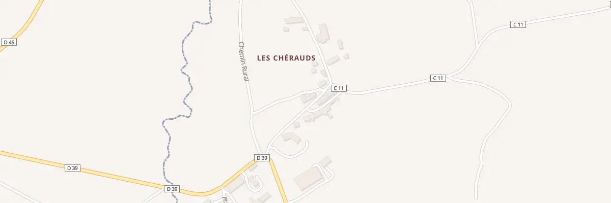 Plan du 5194 Les Cherauds à Gargilesse-Dampierre
