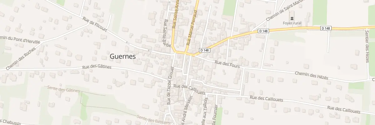 Plan du 4 Rue du Sas à Guernes