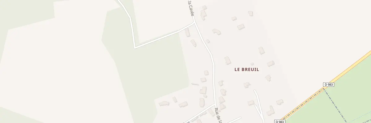 Plan du 9 Rue de la Cavee à Condé-sur-Vesgre