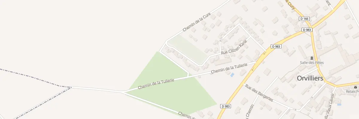 Plan du 39 Rue Orson Wells à Orvilliers