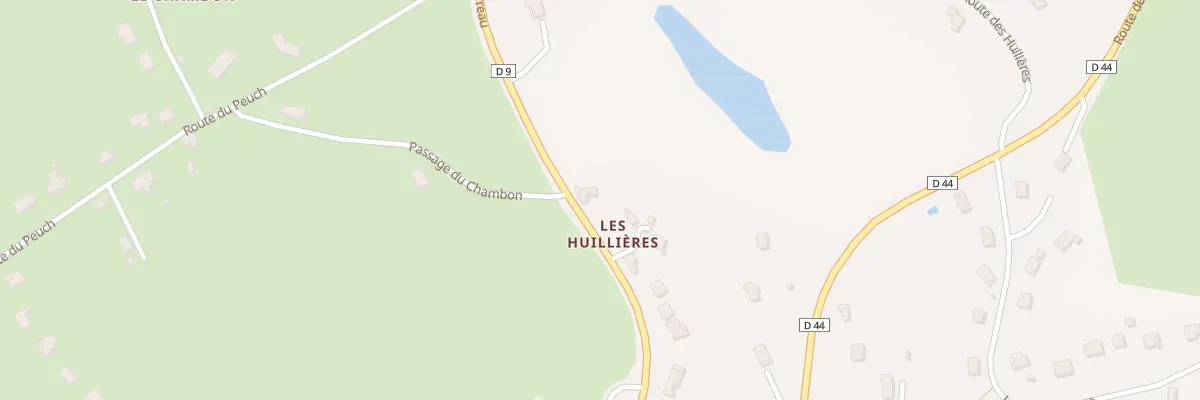 Plan du 5158 Les Huillieres à Saint-Germain-les-Vergnes