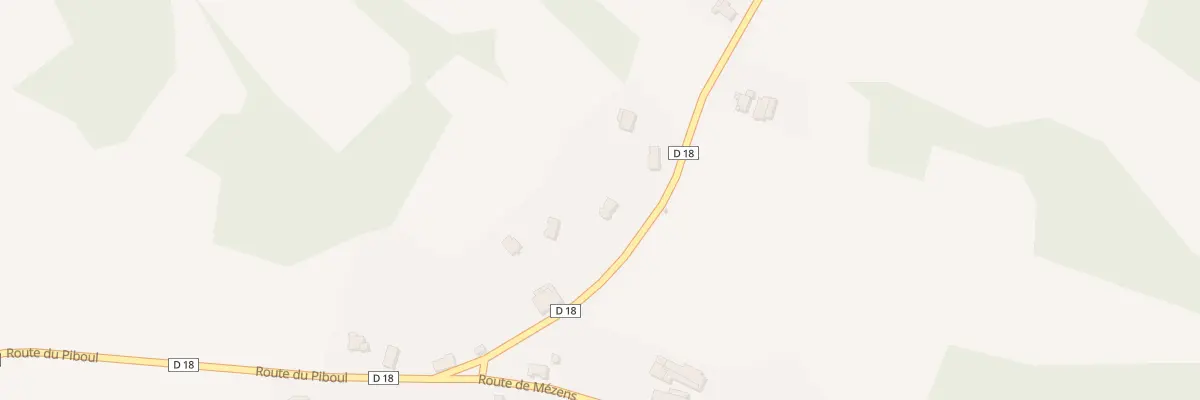Plan du 1277 Rte du Piboul à Roquemaure