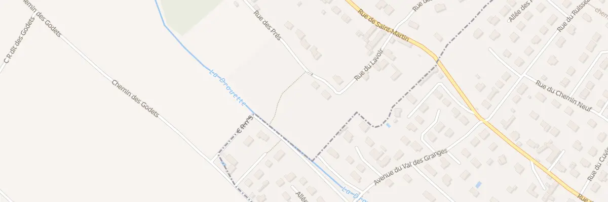 Plan du 12 Rue du Lavoir à Saint-Martin-de-Nigelles