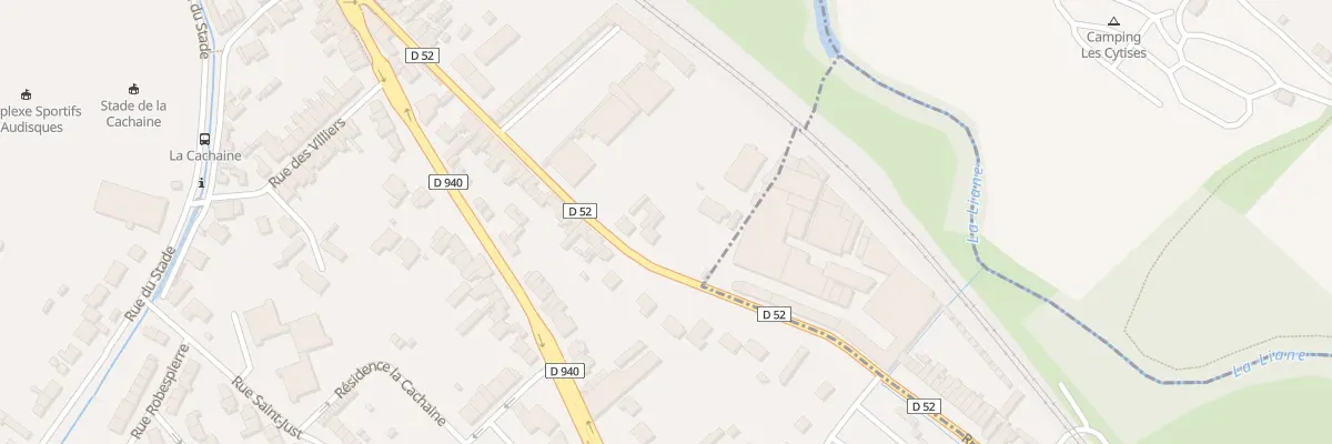 Plan du 31B Rue Eugene Huret à Saint-Étienne-au-Mont