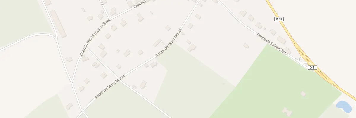 Plan du 15B Rte de Mont Mucet à Gambais