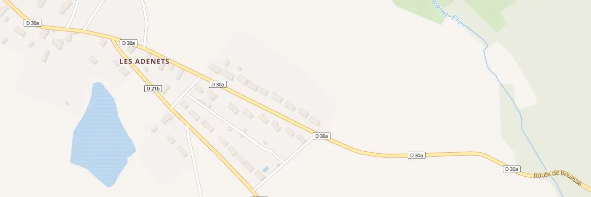 Plan du 17 Rte de Bouesse à Mosnay