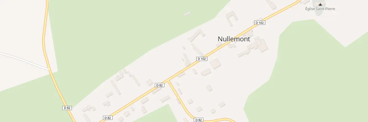Plan du 11 Rte de l’Église à Nullemont