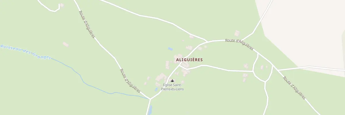 Plan du 5753 Aliguieres à Septfonds