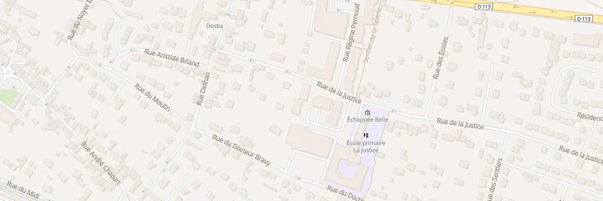Plan du 18 Rue de la Justice à Rosny-sur-Seine
