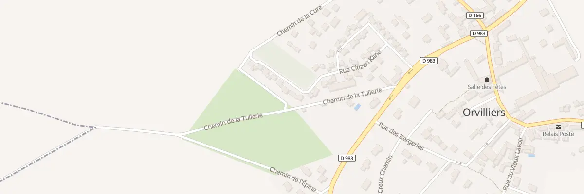 Plan du 33 Rue Orson Wells à Orvilliers