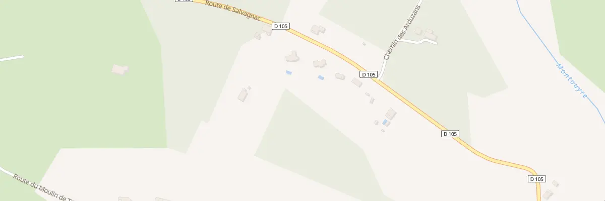 Plan du 5228 Las Coumbos à La Sauzière-Saint-Jean