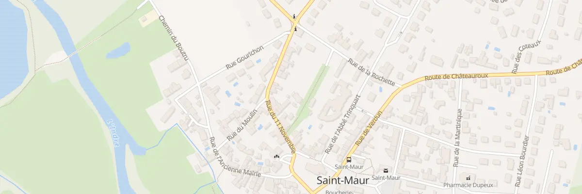 Plan du 12 Rue du 11 Novembre à Saint-Maur