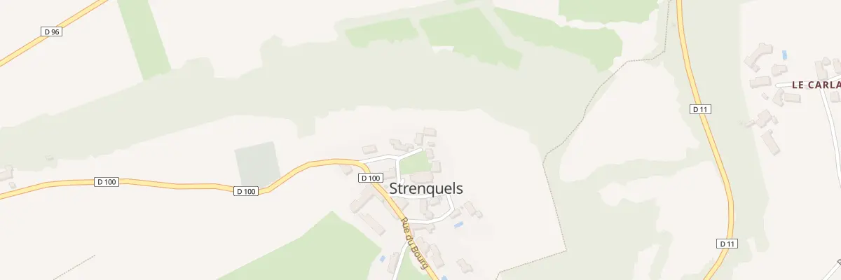 Plan du 5035 Le Bourg à Strenquels