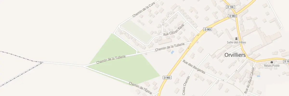 Plan du 31 Rue Orson Wells à Orvilliers