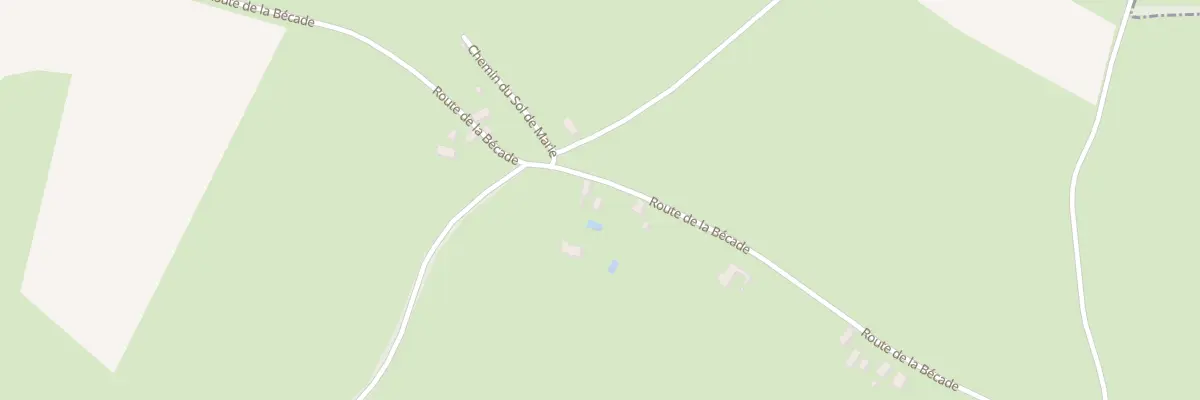 Plan du 1695 Rte de la Bécade à Caniac-du-Causse