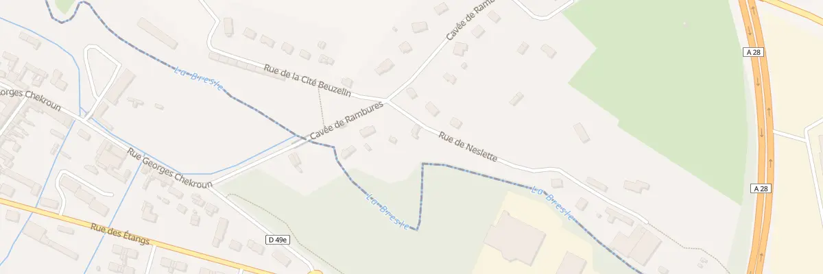 Plan du 2 Rue de Neslette à Bouttencourt