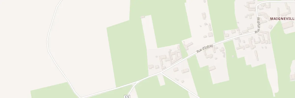 Plan du 28 Rue d’Infray à Frettemeule