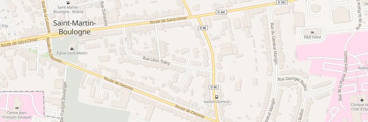 Plan du 49 Rue Leon Thery à Saint-Martin-Boulogne