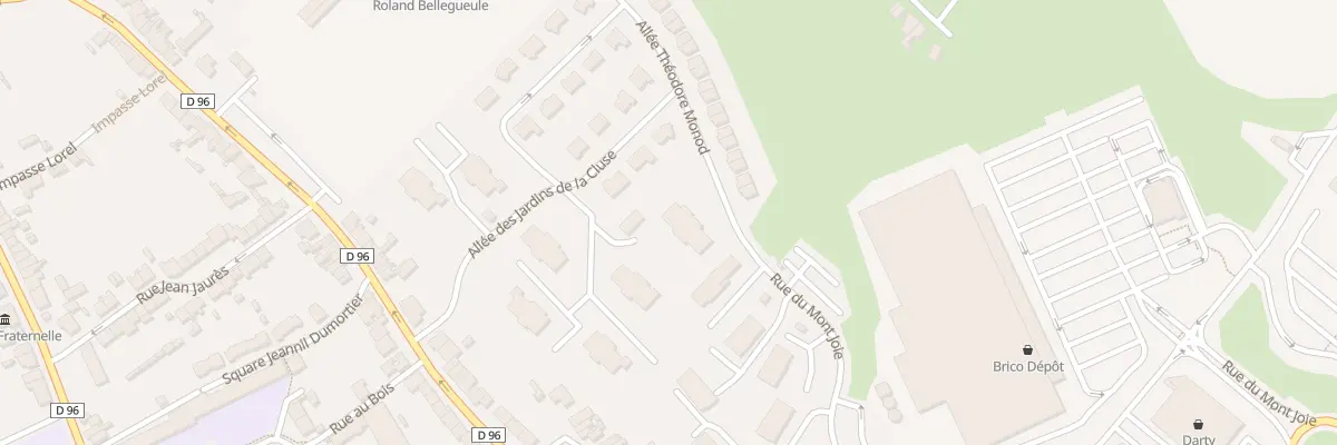 Plan du 12 All des Jardins de la Cluse à Saint-Martin-Boulogne