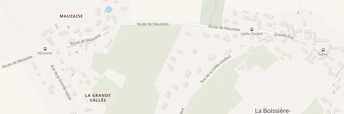 Plan du 13 Rue de Mauzaise à La Boissière-École