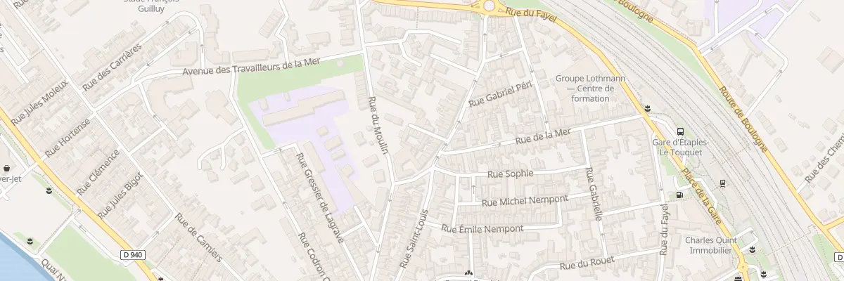 Plan du 5 Imp Macquinghem à Étaples