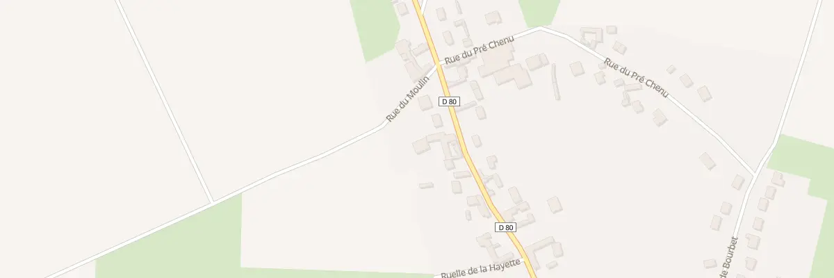 Plan du 33 Rue d’Arrest à Franleu