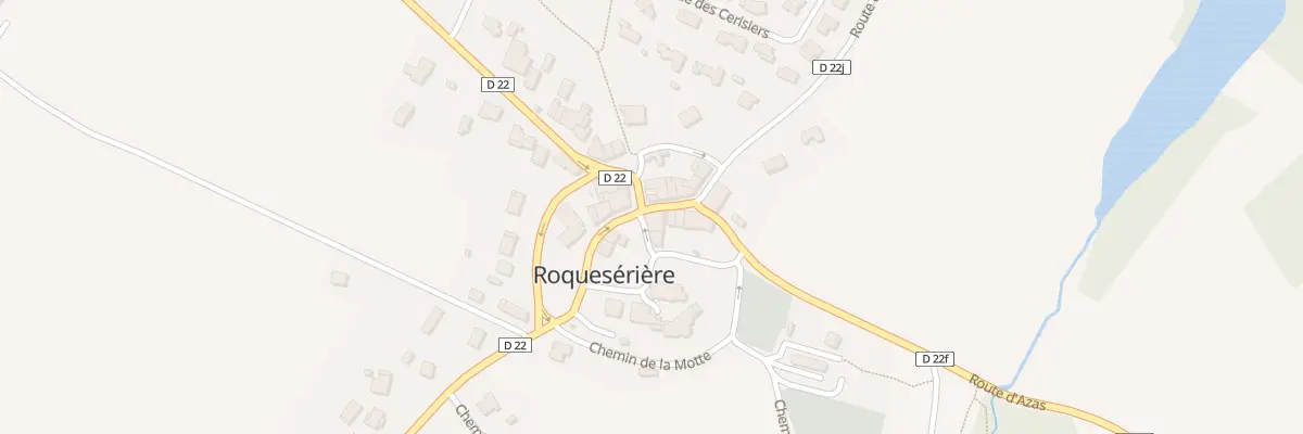 Plan du 9001 Village à Roquesérière