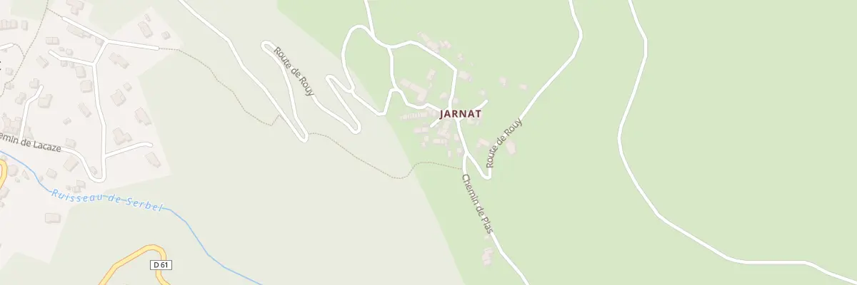 Plan du 5009 Jarnat Hameau à Mercus-Garrabet