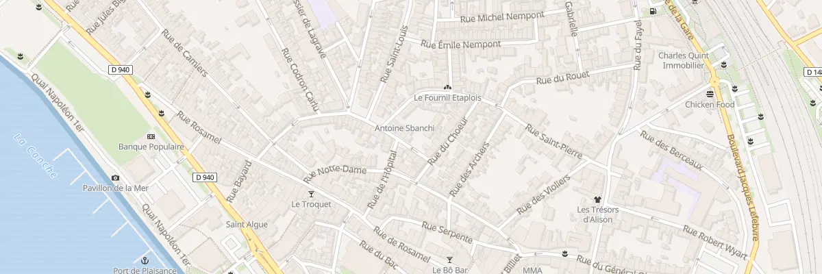 Plan du 8 Rue des Cronquelets à Étaples