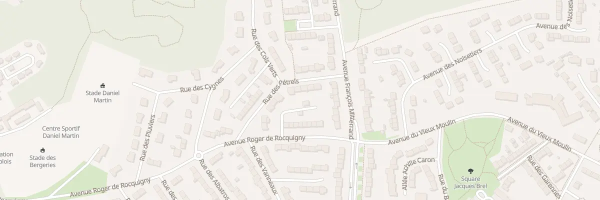 Plan du 7 Rue des Pétrels à Étaples