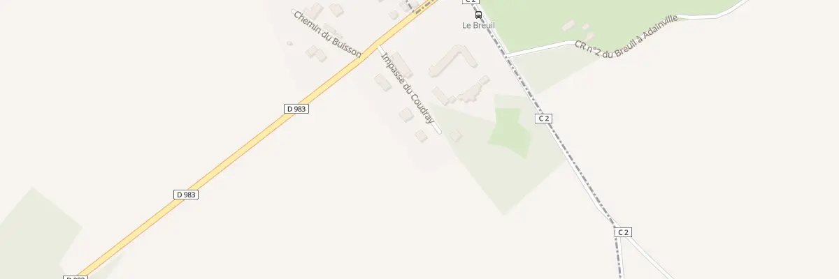 Plan du 5 Imp du Coudray à Grandchamp