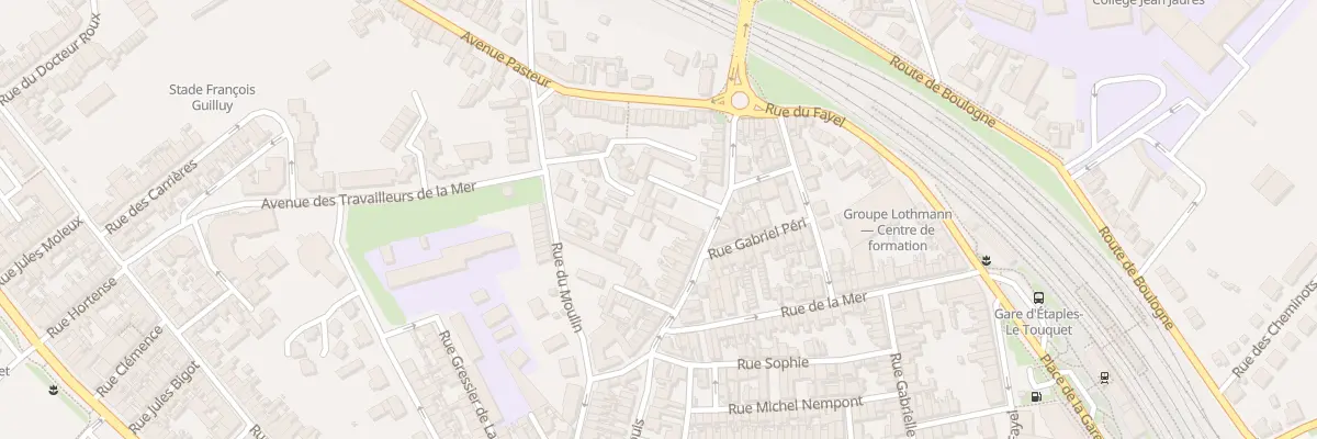 Plan du 61B Rue du Pont des 3 Arches à Étaples