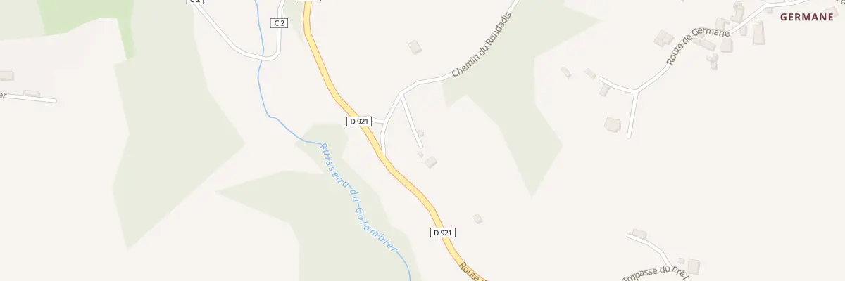 Plan du 5039 Aux Rondadis à La Chapelle-aux-Brocs