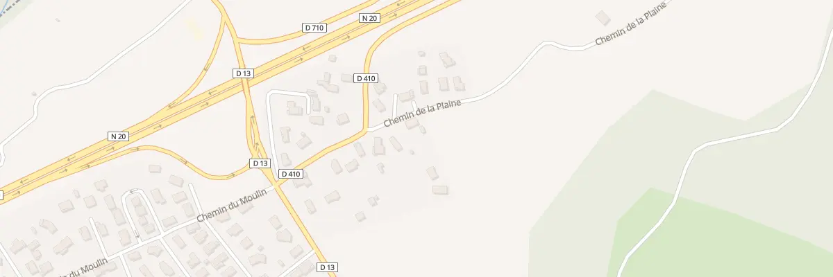 Plan du 4 Che de la Plaine à Dalou