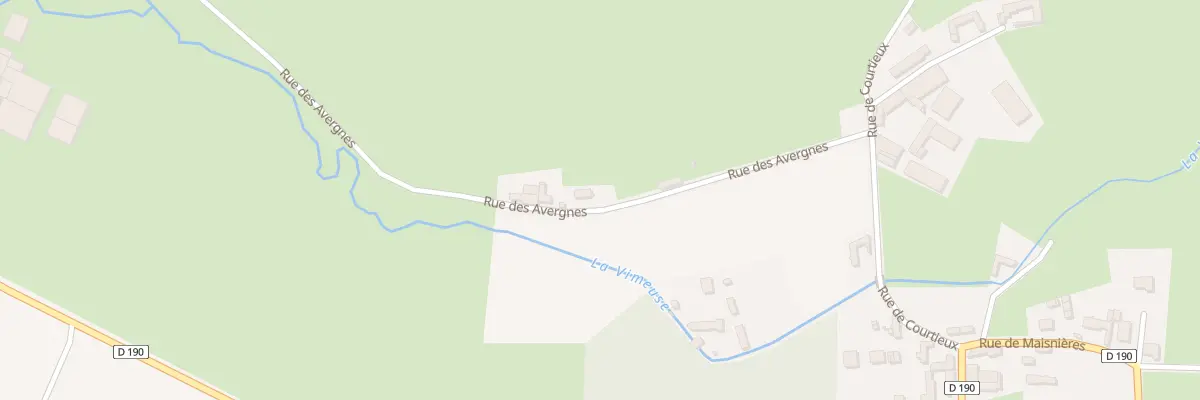 Plan du 4 Rue des Avernes à Frettemeule