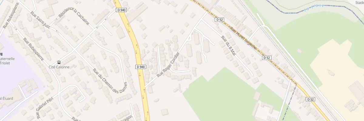 Plan du 3 Rue Roger Cordier à Saint-Étienne-au-Mont