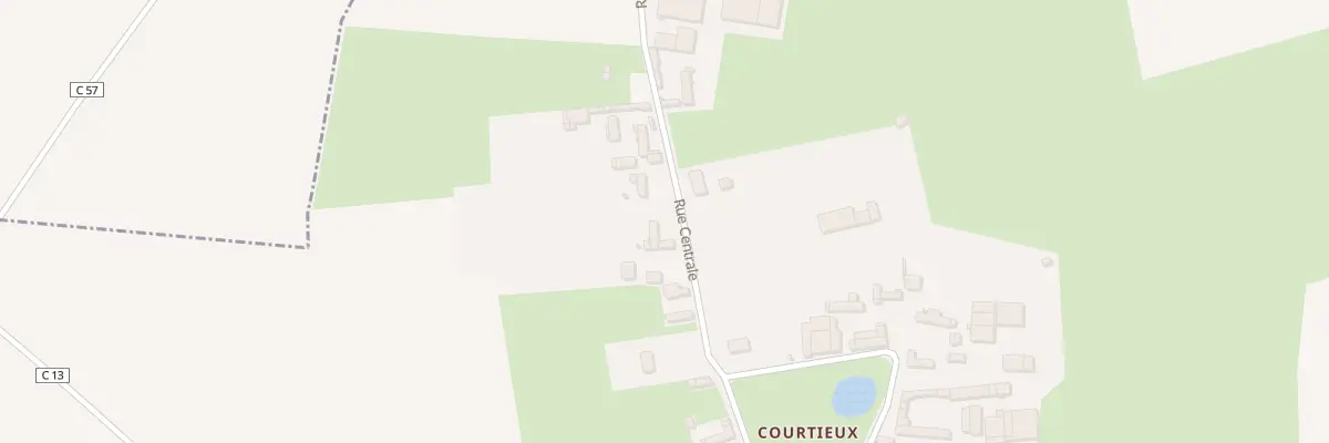 Plan du 16 Rue Centrale à Maisnières