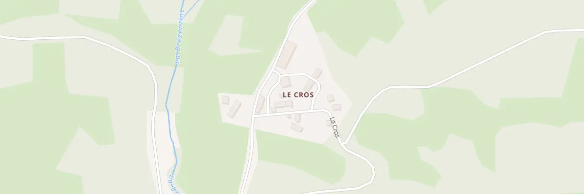 Plan du 3 Le Cros à Colondannes