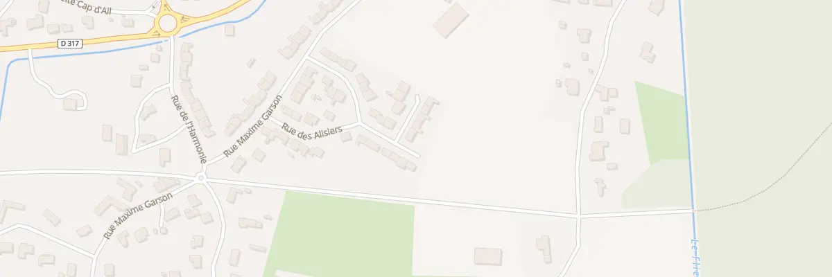 Plan du 35 Rue des Alisiers à Rang-du-Fliers