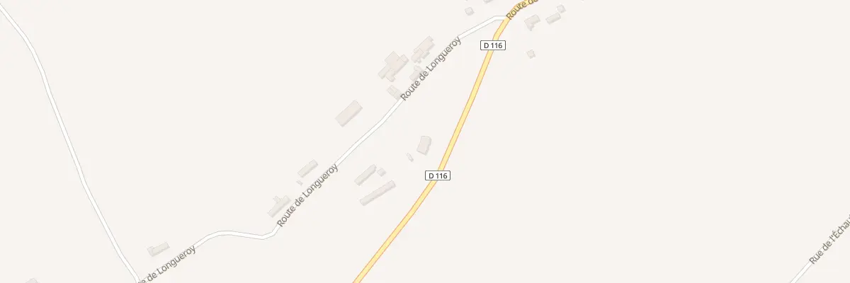 Plan du 1A Rte de Longueroy à Pierrecourt
