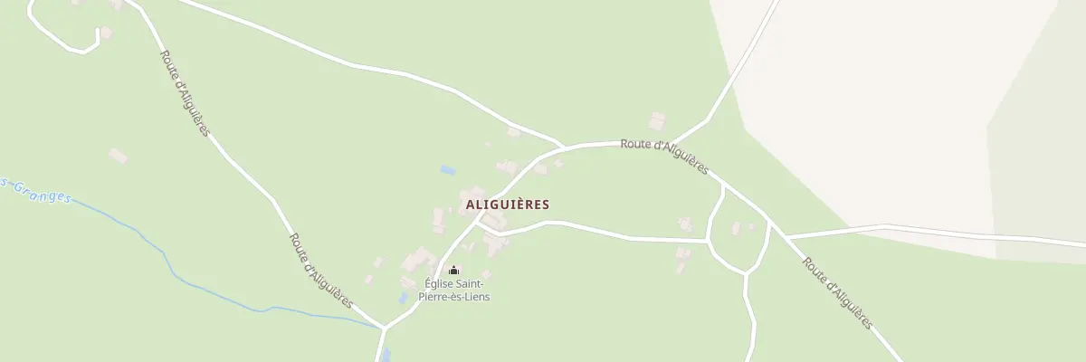 Plan du 5745 Aliguieres à Septfonds
