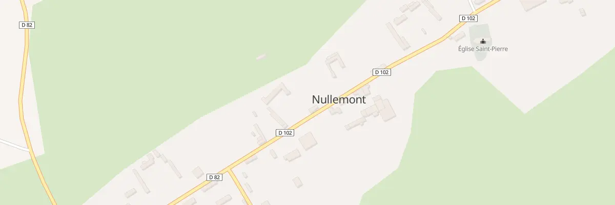 Plan du 5031 Le Bourg à Nullemont