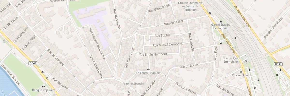 Plan du 41 Rue Michel Nempont à Étaples