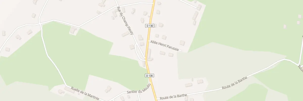 Plan du 39 Rue Hortense Martin à Lagraulière